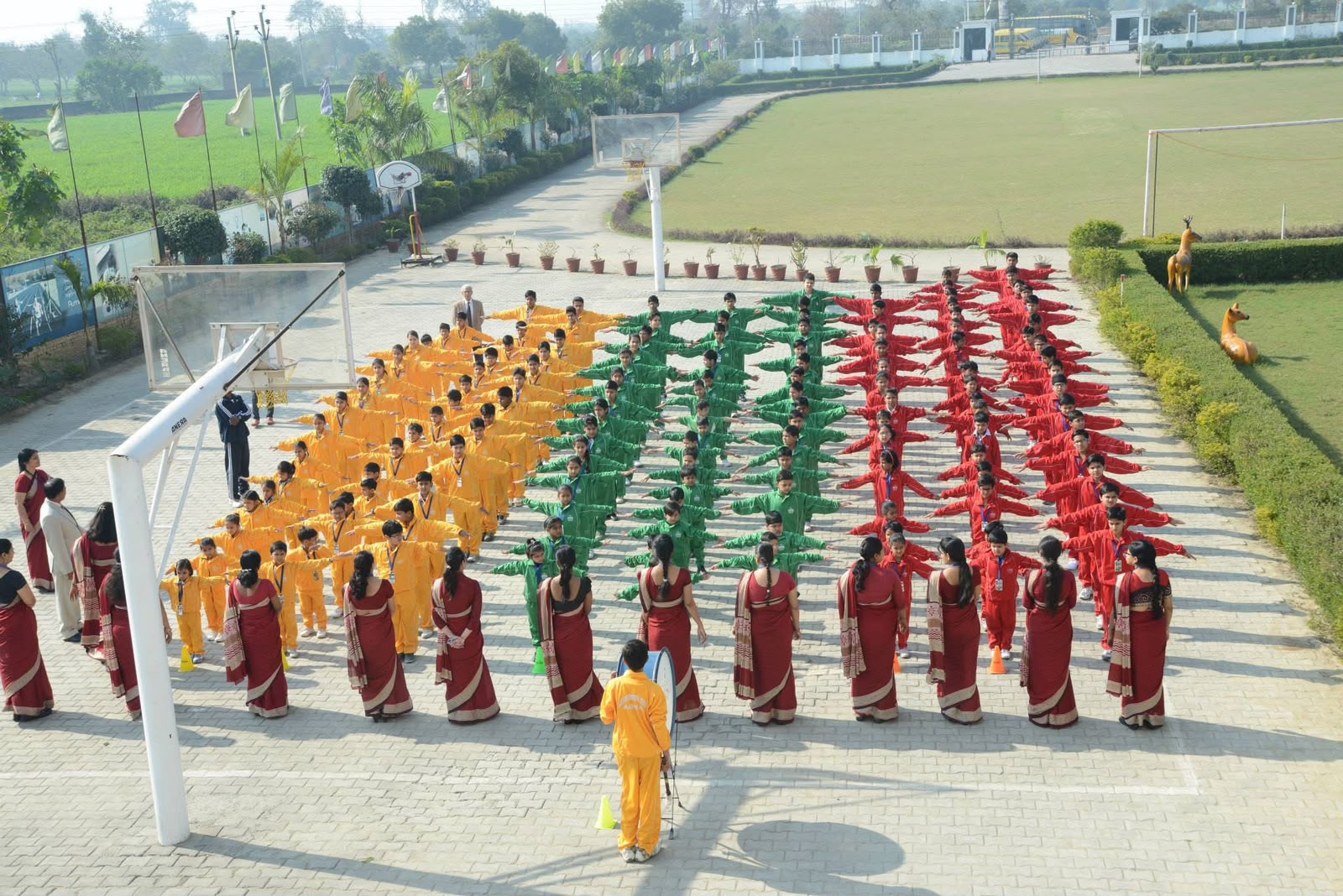 Outdoor Physical Training and Athletics Ground Vijaya International School
