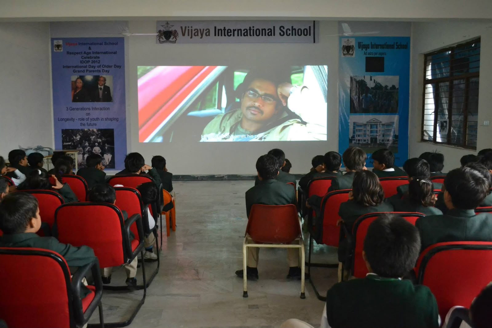 Interactive Smart Classrooms and Multimedia Video Room Vijaya International School